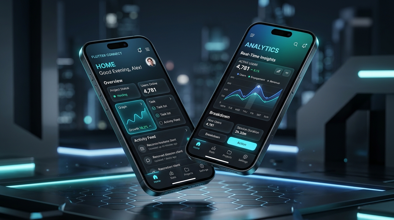 Flutter Mobile Apps Showcase by Morshedul Islam